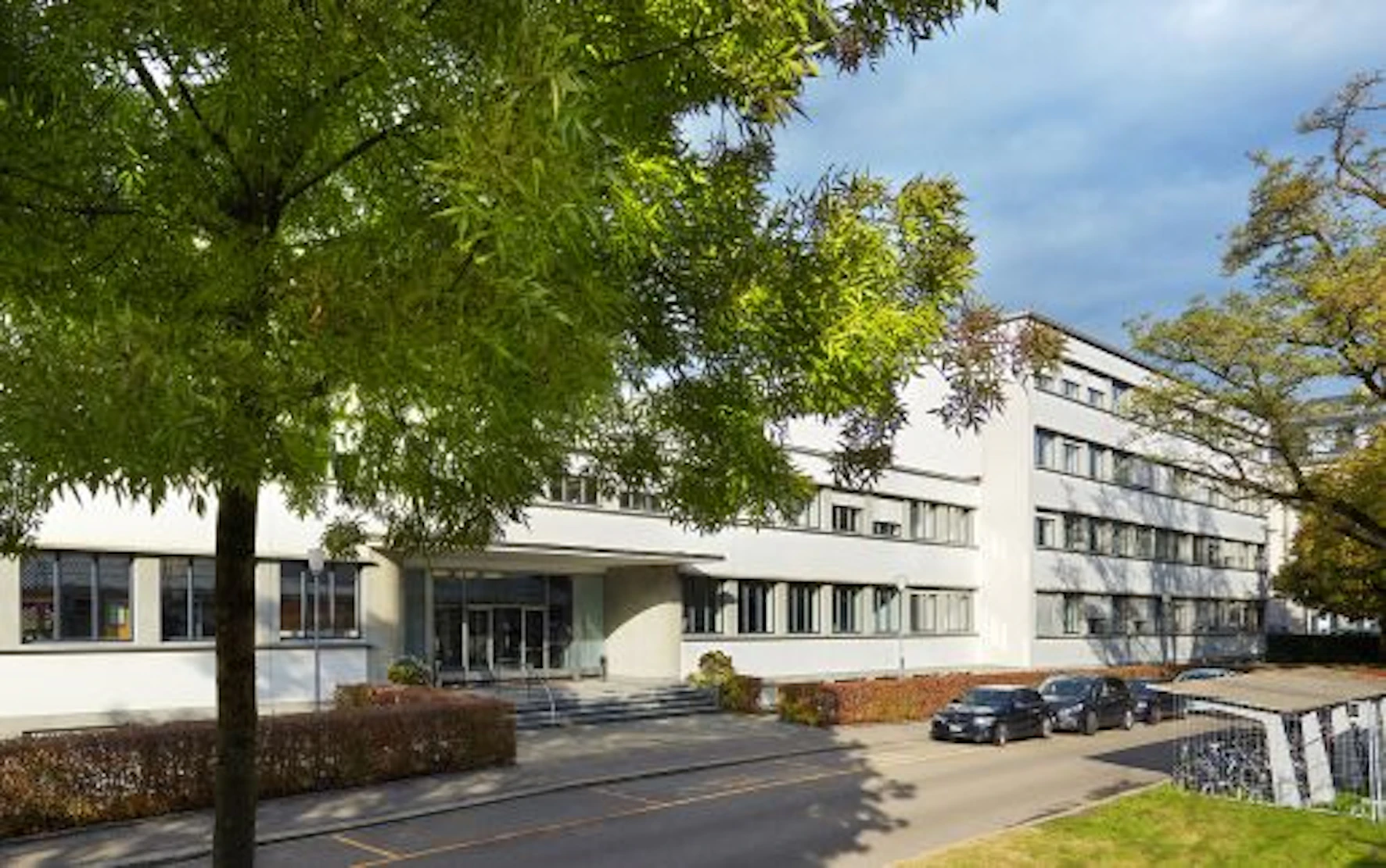 Das Gebäude der Schweizerischen Nationalbibliothek in Bern