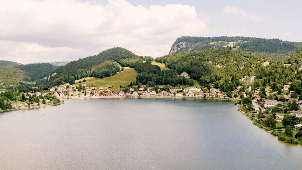 Le Pont nel cantone di Vaud, insediamento di importanza nazionale